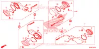 CLIGNOTANT pour Honda CRF 250 L de 2015