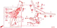 GUIDON   TE DE FOURCHE pour Honda CRF 250 L de 2015