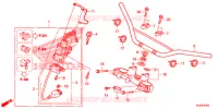 GUIDON   TE DE FOURCHE pour Honda CRF 250 L de 2018