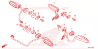 CLIGNOTANT (CRF250RL) pour Honda CRF 250 RALLYE de 2019