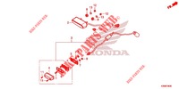 FEU ARRIERE pour Honda MSX GROM 125 de 2014