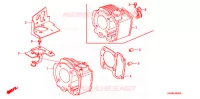 CYLINDRE pour Honda CLICK 110 FRONT DISK, CASTED WHEELS de 2007