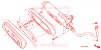 SILENCIEUX D'ECHAPPEMENT pour Honda CLICK 110 FRONT DISK, SPOKED WHEELS de 2009