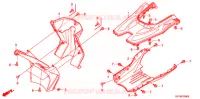 MARCHE PIEDS pour Honda ANC 110 ICON CYBER COMBI de 2008