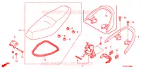 SELLE pour Honda WAVE 100 X de 2007