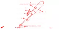 SILENCIEUX D'ECHAPPEMENT (ST8 STH) pour Honda WAVE 100 X de 2007