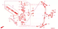 MAITRE CYLINDRE DE FREIN AVANT pour Honda CZ I 110 Electric start  Front brake disk de 2009