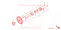 POMPE A HUILE pour Honda CLICK 110 I de 2010