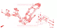 CADRE pour Honda ANC 110 ICON de 2012