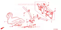 GUIDON   CARENAGE pour Honda ANC 110 ICON de 2012