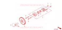 POMPE A HUILE pour Honda ANC 110 ICON de 2012