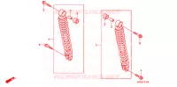AMORTISSEUR ARRIERE pour Honda WAVE 110 de 2010