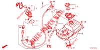 RESERVOIR A CARBURANT   POMPE A ESSENCE (ANC110ACCA/ACA110CBFB) pour Honda WAVE 110 de 2010