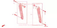 AMORTISSEUR ARRIERE pour Honda AIRBLADE 110 de 2009
