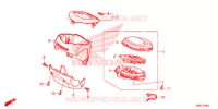 COMPTEUR pour Honda SCOOPY 110 de 2018