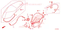 SELLE pour Honda SCOOPY 110 de 2015