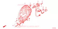 PHARE pour Honda SCOOPY 110 de 2012