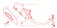 SILENCIEUX D'ECHAPPEMENT pour Honda SCOOPY 110 de 2012