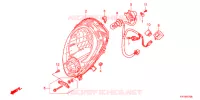 PHARE pour Honda SCOOPY 110 de 2012