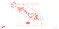 POMPE A HUILE pour Honda WAVE 125 de 2005