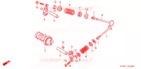 ARBRE A CAMES   SOUPAPE pour Honda WAVE 125 S, Spoked Wheels de 2007