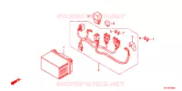 BATTERIE pour Honda SCOOPY 110 de 2011
