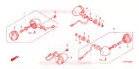 CLIGNOTANT pour Honda SCOOPY 110 de 2012