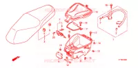 SELLE pour Honda SCOOPY 110 de 2012