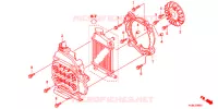 VENTILATEUR ET COUVERCLE DE RADIATEUR pour Honda CLICK 110 I de 2011