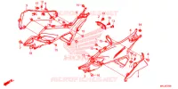 COUVERCLES LATERAUX pour Honda NC 750 X ABS DCT de 2021