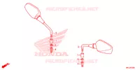 RETROVISEUR pour Honda NC 750 X ABS DCT de 2021