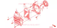 VENTILATEUR ET COUVERCLE DE RADIATEUR pour Honda CLICK 110 I de 2011