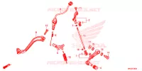 PEDALE pour Honda AFRICA TWIN 1100 de 2020