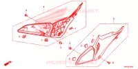 COUVERCLES LATERAUX pour Honda CB 650 R de 2020