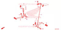 PEDALE pour Honda CBR 650 R de 2020