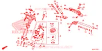 GUIDON   TE DE FOURCHE pour Honda CBR 650 R de 2020