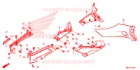 COUVERCLES LATERAUX pour Honda GL 1800 GOLD WING TOUR DCT de 2020