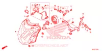 PHARE pour Honda NC 750 POLICE YB de 2020