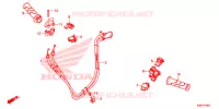 COMMODO   LEVIER   CABLE pour Honda SH 125 ABS D 5ED de 2021