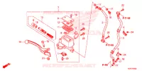 MAITRE CYLINDRE DE FREIN AVANT pour Honda SH 125 ABS D 5ED de 2021