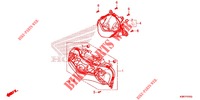PHARE pour Honda SH 125 ABS D 5ED de 2020