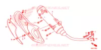 SILENCIEUX D'ECHAPPEMENT pour Honda SH 125 ABS D 5ED de 2021