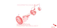 POMPE A HUILE pour Honda SH 125 ABS D ED de 2021