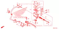 MAITRE CYLINDRE DE FREIN ARRIERE pour Honda X ADV 750 de 2020