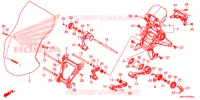 PARE BRISE pour Honda X ADV 750 L de 2020