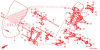 PARE BRISE pour Honda X ADV 750 de 2021
