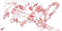 CADRE pour Honda DASH 125, Rear brake disk de 2021
