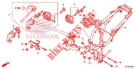 CADRE pour Honda DASH 125, Rear brake disk de 2020