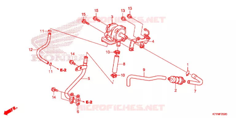 FILTRE A AIR - SOUPAPE D'AIR Honda MOTO 110 WAVE 2021  AFS110MCSL