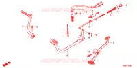 PEDALE   KICK pour Honda SUPER CUB 110 STREET de 2020